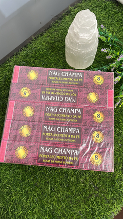 Incenso nag champa rosas de nossa senhora
