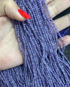 Fio 2mm lapidado ametista