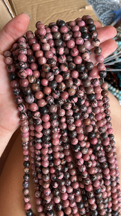 Fio 8mm rodonita