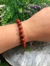 pulseira jaspe vermelho