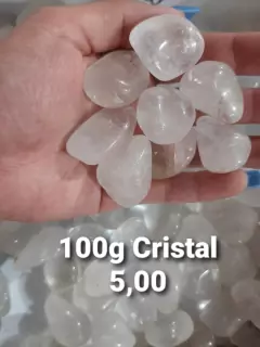 500g cristais( 100g de cada)ametista/cristal/quartzo rosa/citrino/quartzo verde - Moriá pedras