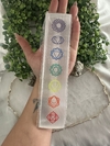 regua selenita 7 chakras