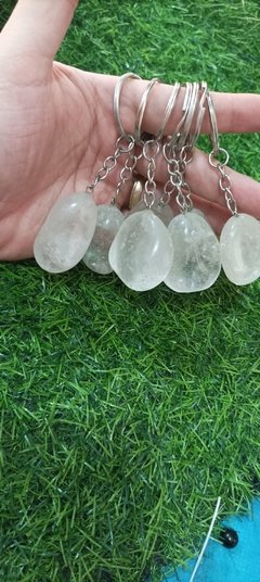 chaveiro cristal rolado