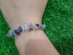 Pulseira cascalho Fluorita - comprar online