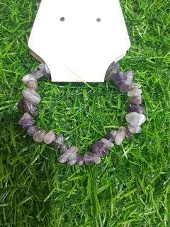 Pulseira Cascalho Ametista