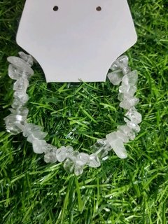 Pulseira Cascalho Cristal