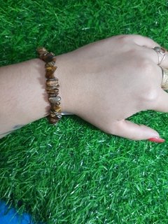 Pulseira Cascalho Olho de Tigre - comprar online