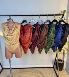 Body Poliamida Grapeado (Veste 36/42) na internet