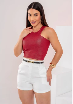 Short Social ALFAIATARIA com CINTO (veste 38/40) - comprar online