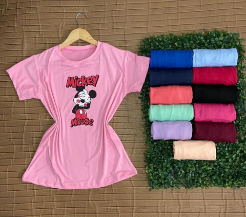 T-Shirt Suede Mickey - EM VÁRIAS CORES (Veste 40/46) - comprar online