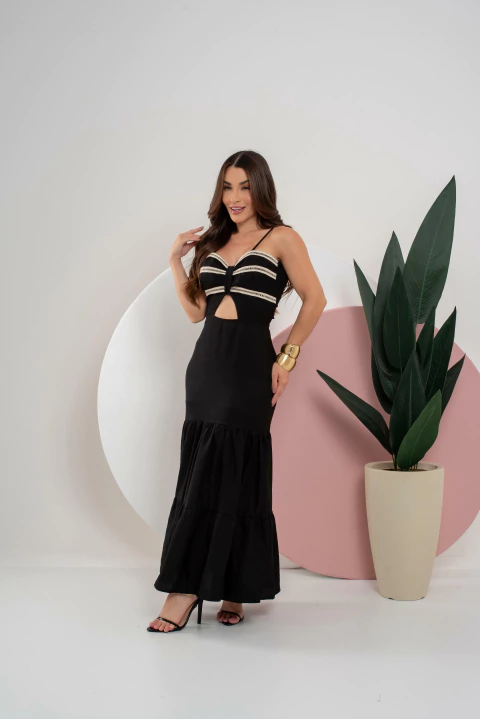 Vestido - Preto (Veste 38/42) - comprar online