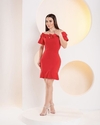 Vestido Ciganinha Julia - Vermelho (Veste 38/40)