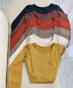 Cropped Poliamida Manga Longa (Veste 36/42) - loja online