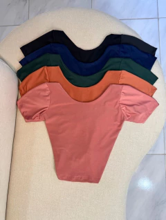 Cropped Poliamida Costa Nua - VÁRIAS CORES (Veste 36/42) - Loja Girls Chick