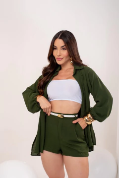 Conjunto três peças Aline(Veste 38/40) - Loja Girls Chick