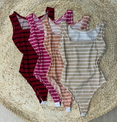 Body Decote Reto LISTRADO (Veste 38/40) na internet