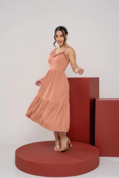 Vestido Midi Flávia (veste38/42) - loja online
