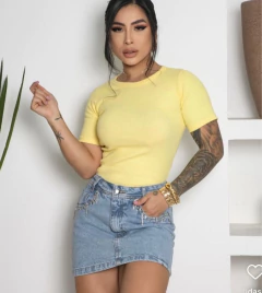 Baby Look RIBANA - EM VÁRIAS CORES (Veste 38/42) - comprar online