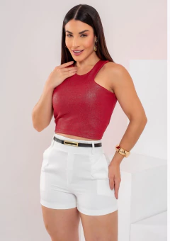 Short Social ALFAIATARIA com CINTO (veste 38/40) - comprar online