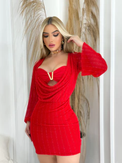 Vestido Tule Carla Vermelho (veste 36/42) na internet