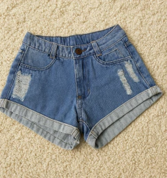 Short Jeans Destroyed ((Tam.38) na internet