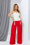 CONJUNTO COSERT + CALÇA PANTALONA VERMELHA (Veste 38/40)