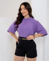 Blusa Crepe Gola Alta (Veste 38/42) - comprar online