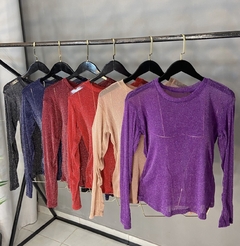Blusa Tule Manga Longa (Veste 38/40) na internet
