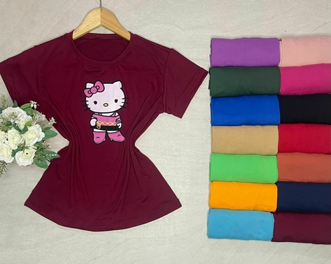 T-Shirt Suede - Hello Kitty (Veste 38/40)