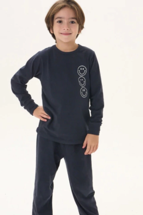PIJAMA NEGRO EMOJIS