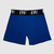 Boxer con elastico liso azul francia - comprar online