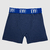 Boxer con elastico liso azul jean - comprar online