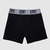 BOXER LISO CON ELASTICO A LA VISTA NEGRO - comprar online