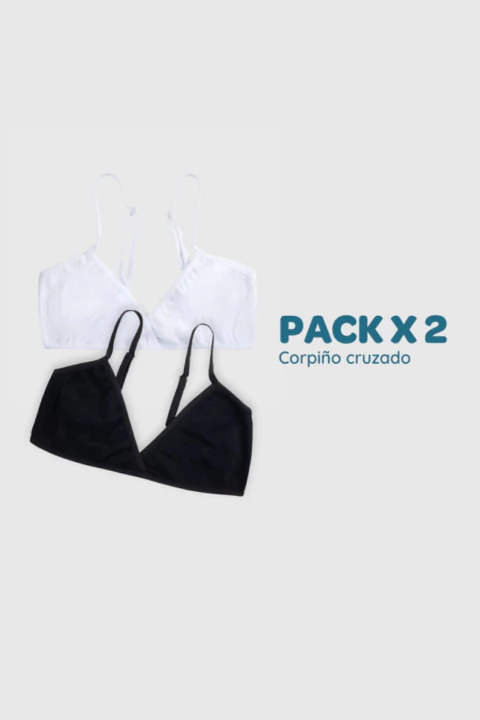PACK X2 CORPIÑO CRUZADO
