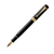 Pluma Parker Duofold Resina Negra y Oro