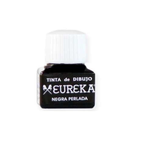 Tinta China Perlada Eureka Profesional frasco x 15 cc