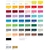 Cartulina coloreada en masa Fabriano Colore 140 g - comprar online