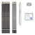 Set para dibujo Staedtler Mars Lumograph Charcoal 100C x 12 piezas - comprar online