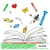Marcadores Carioca Joy estuche x 10 colores - comprar online
