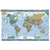 Mundo Cartográfico mapa mural con varilla 95 x 130 cm