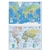 Mundo Cartográfico mapa portable con varilla 65 x 95 cm - comprar online