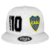 Gorra Plana Boca Escudo Cavani 10