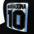 Gorra Plana Diego Maradona 10 Argentina Parche - MDTcap