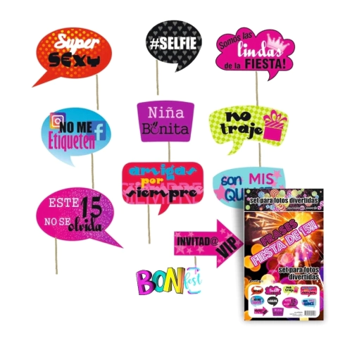 SET FOTO 15 AÑOS X10