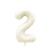 GLOBO NUMERO CREMA 70CM X1 - BonGlamour/ Bonfest