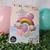 SET 7 GLOBOS ARCO IRIS C/ ESTRELLA X1