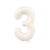 GLOBO NUMERO CREMA 70CM X1 en internet