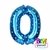 NÚMERO GLOBO CELESTE 65 CM X1 - tienda online