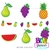 BANDERIN BANNER FRUTAS X1 - comprar online