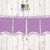 BANDERIN GUIRNALDA PASTEL 1.50m LILA X1
